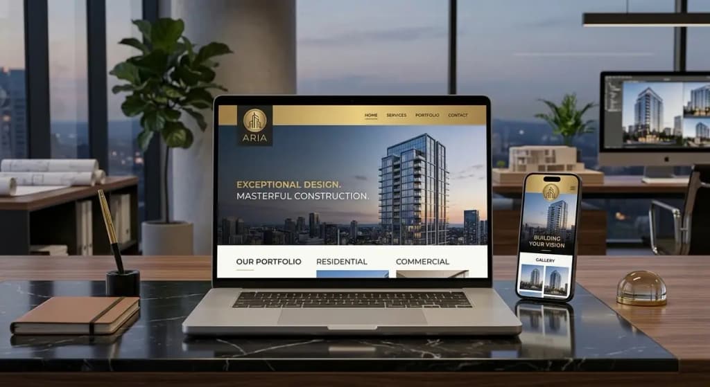 Aria Ireland professional services website